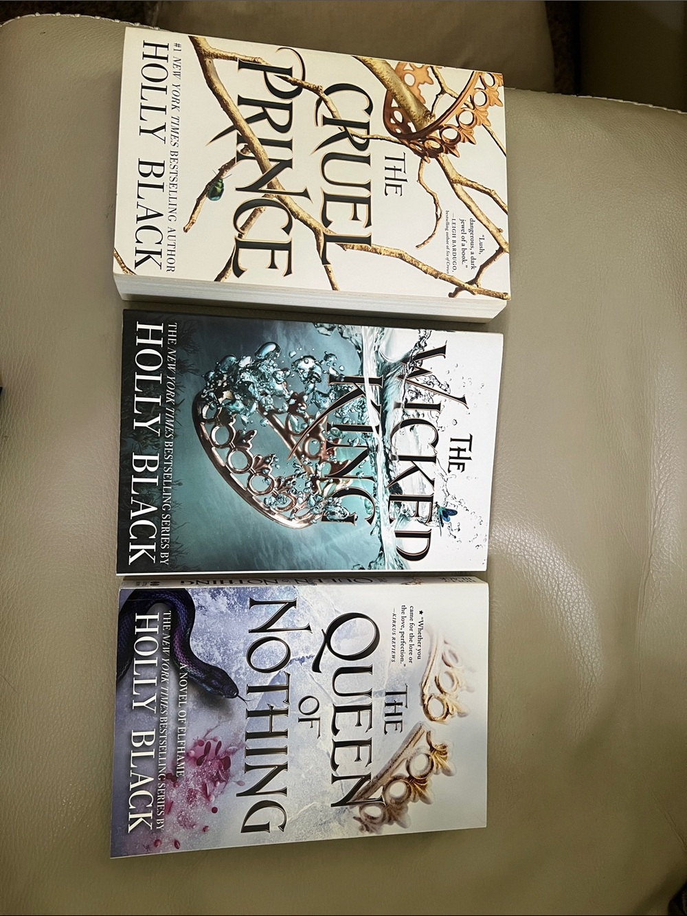 The Folk of The Air Trilogy by Holly Black